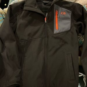 Boys brand New Black coat- CB Athletic Brand! Size large